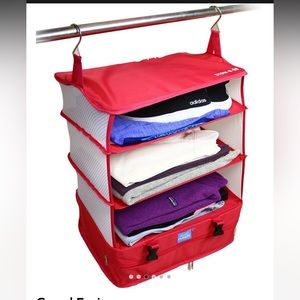 Grand Fusion Stow-N-Go Hanging Travel Shelves NWT